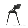 Cadeira de PP empilhável da cor personalizada exterior de plástico durável